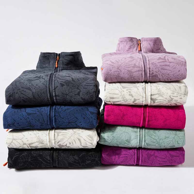 Women’s Fleece Jacket – Long Coat – Winter Outerwear