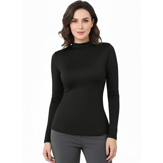 Women’s Thermal Fleece Top – Insulated and Comfortable – Winter Base Layer