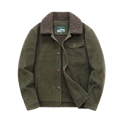 Men’s Outdoor Jacket – Fleece-Lined – Winter