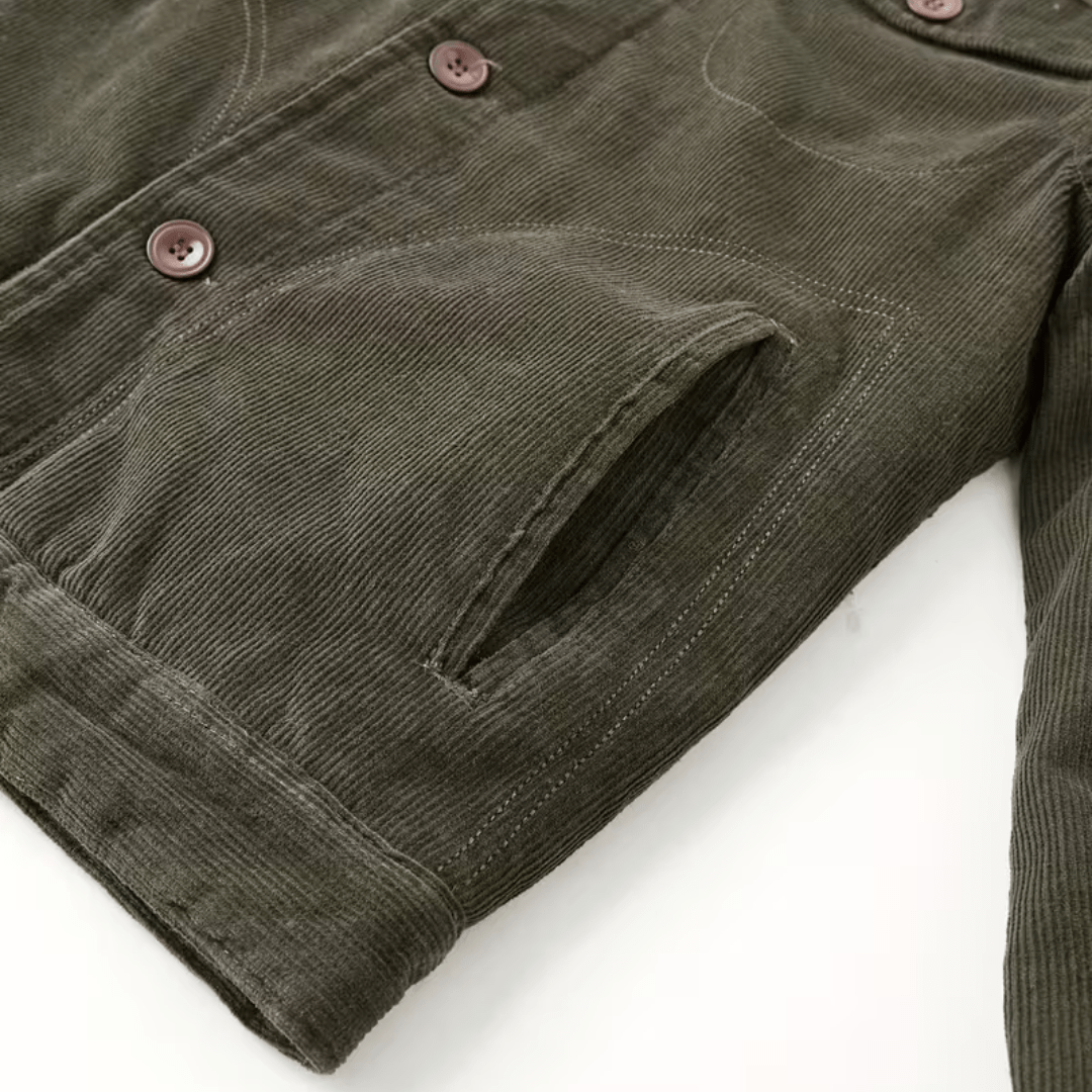 Men’s Outdoor Jacket – Fleece-Lined – Winter