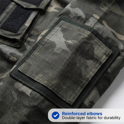 Tactical Camouflage Hoodie – Windproof & Water-Resistant